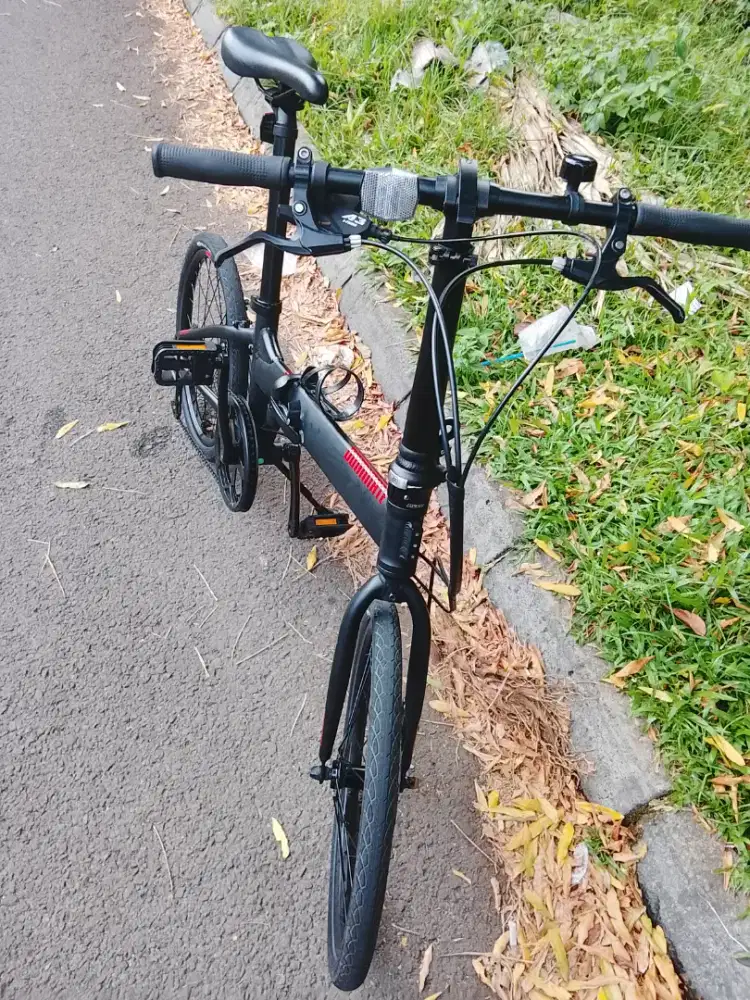 Sepeda lipat folding bike 20 dominate coupe comp