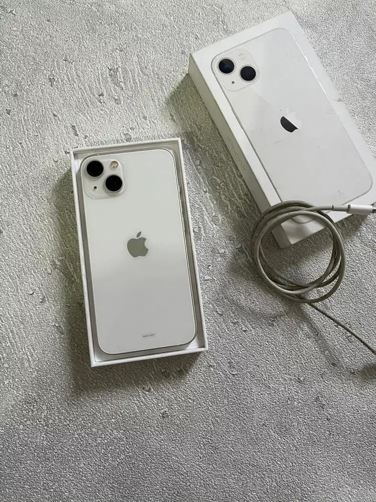 Iphone 13 128gb Ibox Starlight BH 100 Garansi On 2026