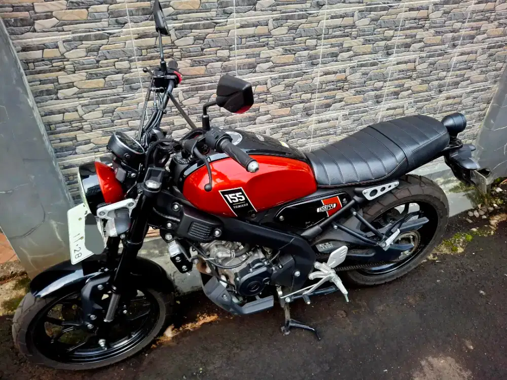 Yamaha XSR 2023 Merah Hitam