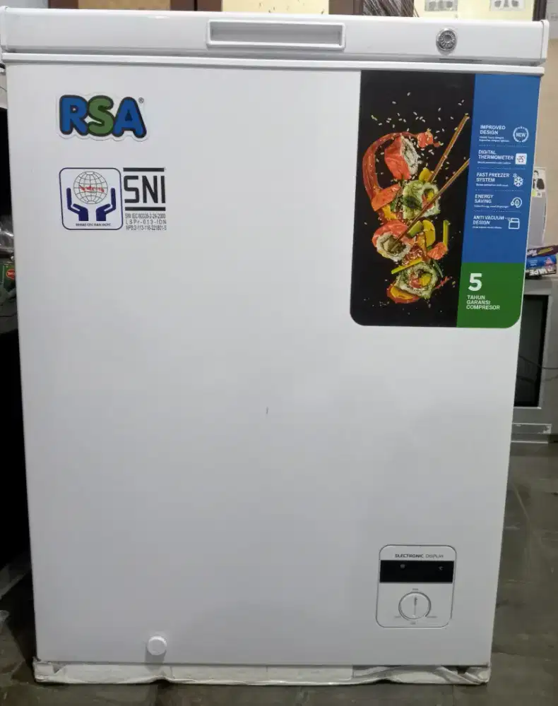 FREEZER BOX / CHEST FREEZER RSA CF160 144L