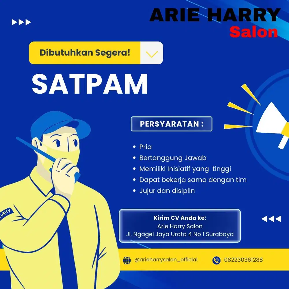 Lowongan Kerja Satpam