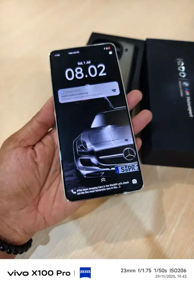 IQOO 12 5G Fullset mulus 16/512gb