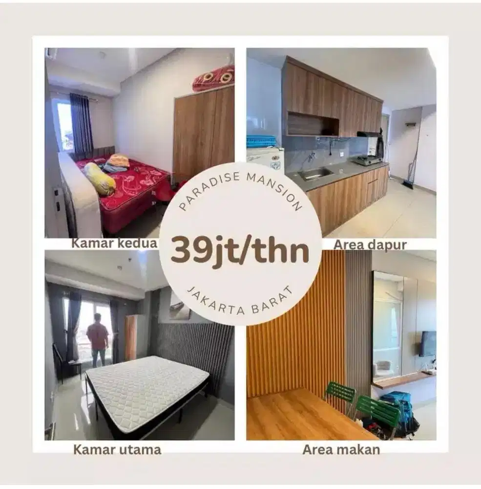 Disewakan Apartemen Paradise Mansion