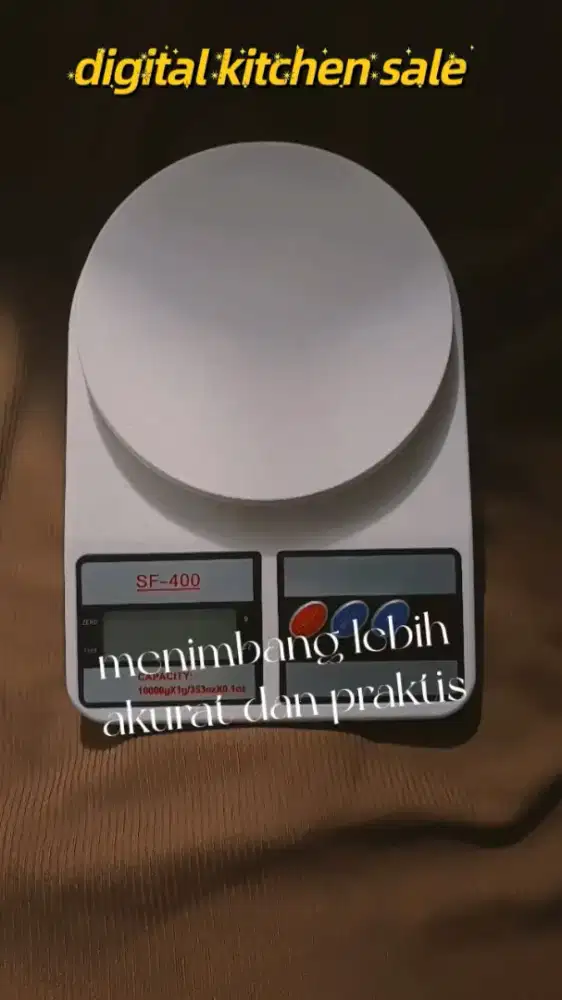 Berat Timbangan Digital SF-400 untuk Pengukuran Presisi Tinggi