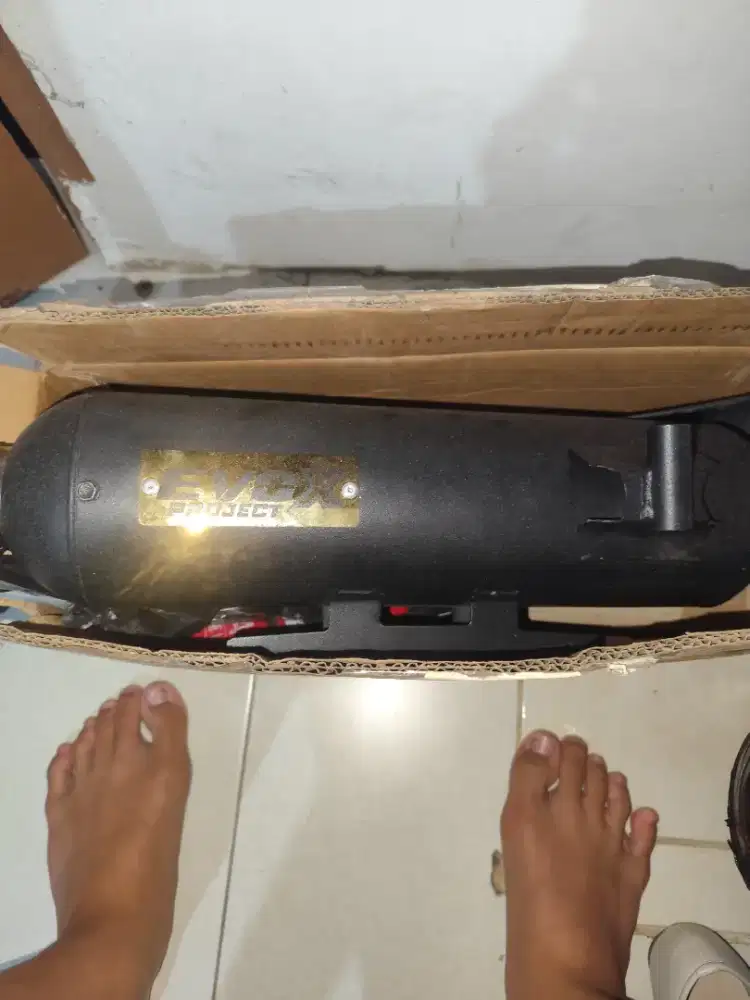 Knalpot STD racing untuk vario kzr saringan sekat inlet 26 28 out 38