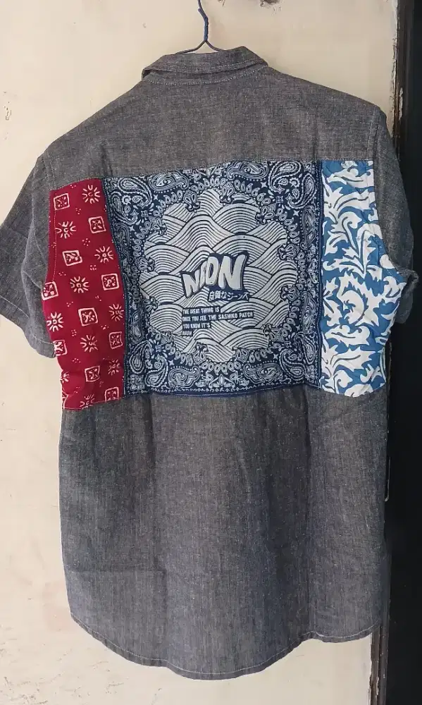 NBDN relaxed chambray shirt / kemeja