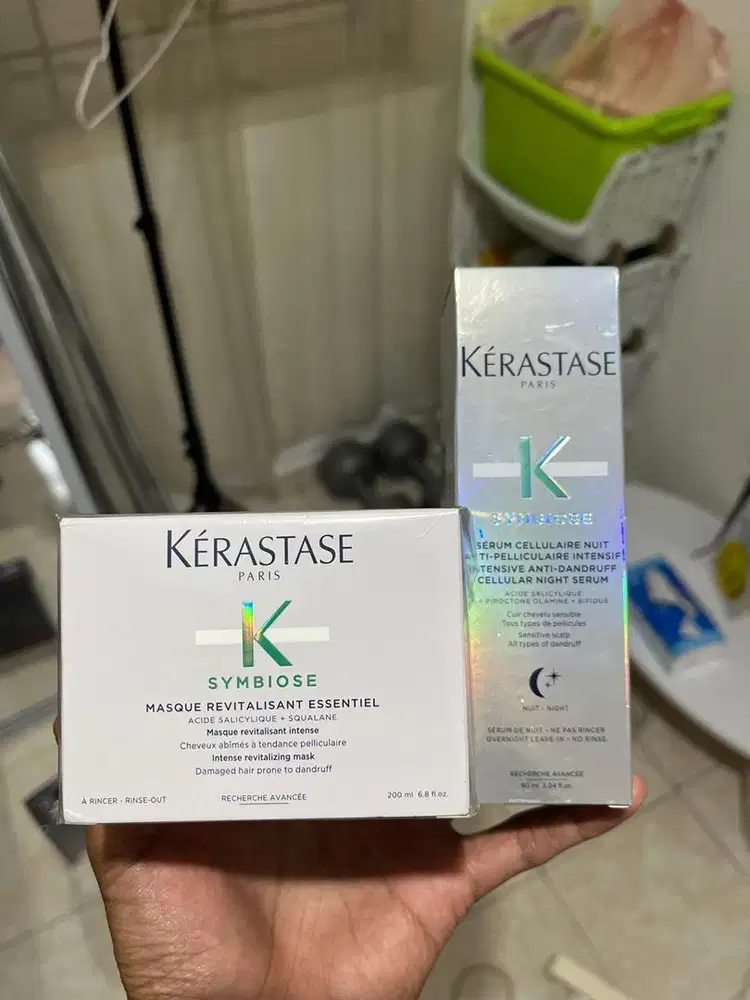 Paket serum kulit kepala & masker rambut