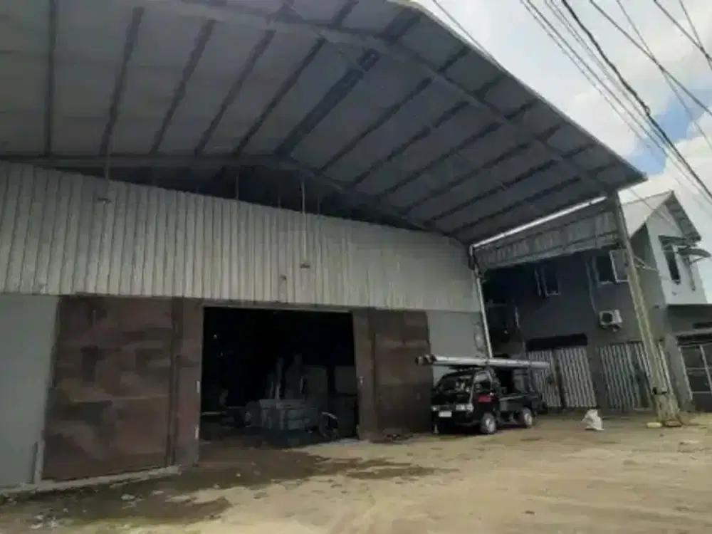 Gudang Workshop Taruma jaya bekasi samping Harapan Indah