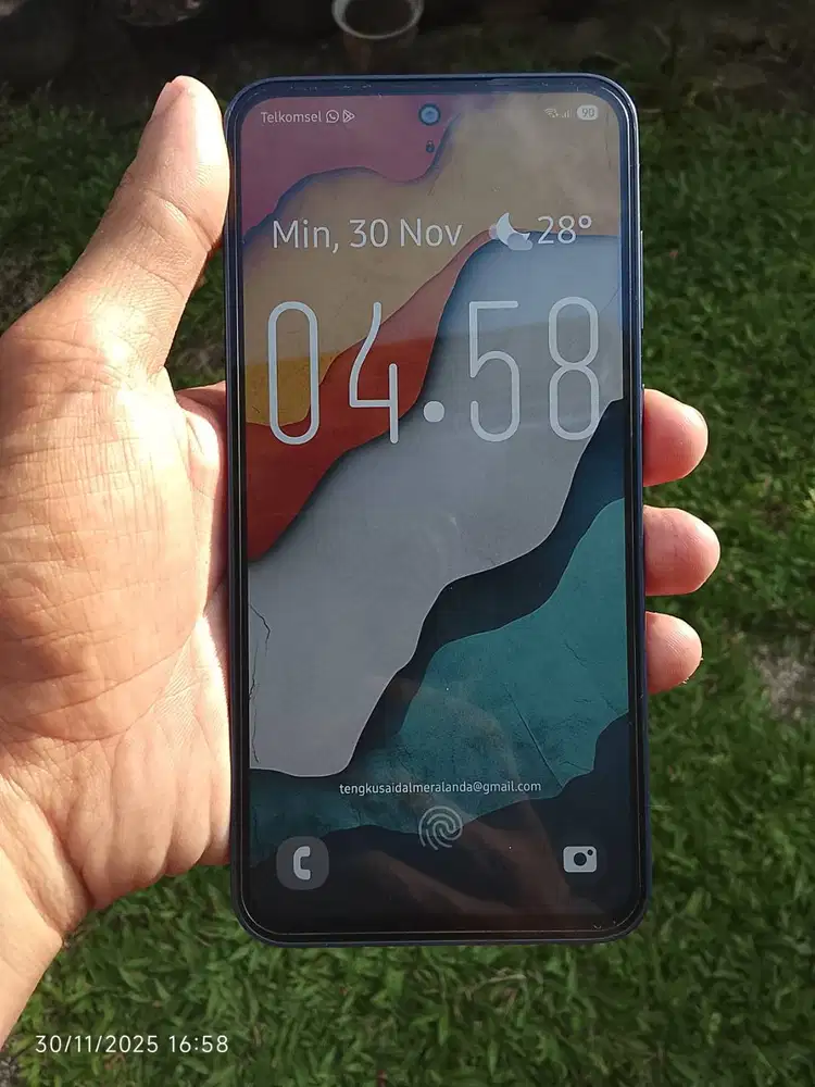 Samsung a35 kondisi super mulus nominus lengkap