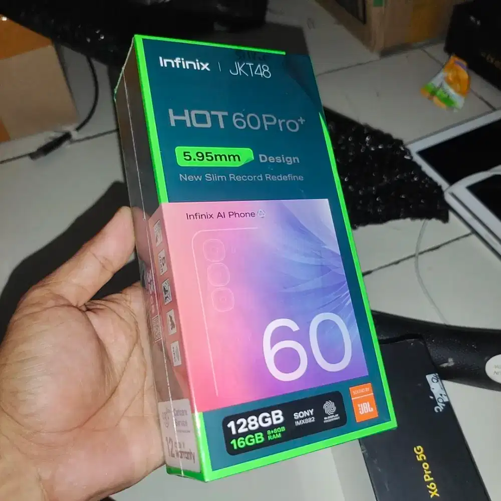 Dus Box Infinix Hot 60 Pro Plus ORI Copotan