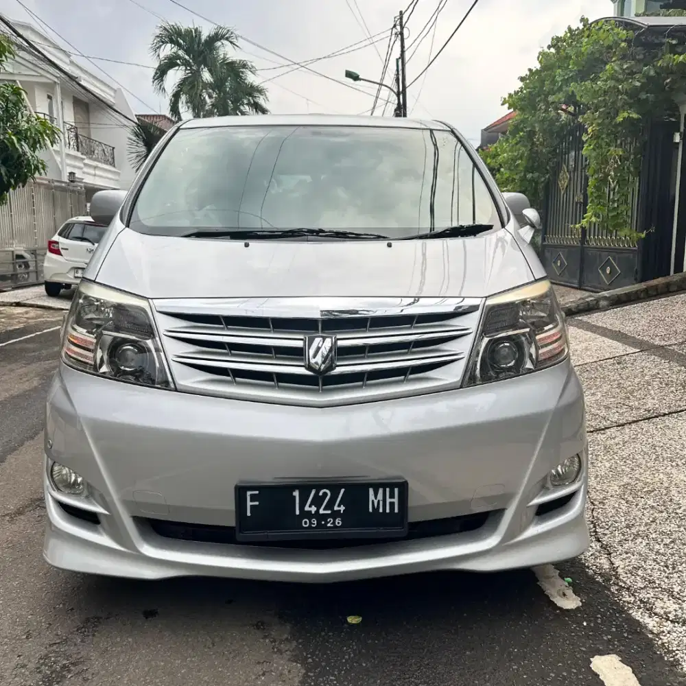 Alphard ASG 2.4 2008 matic/AT