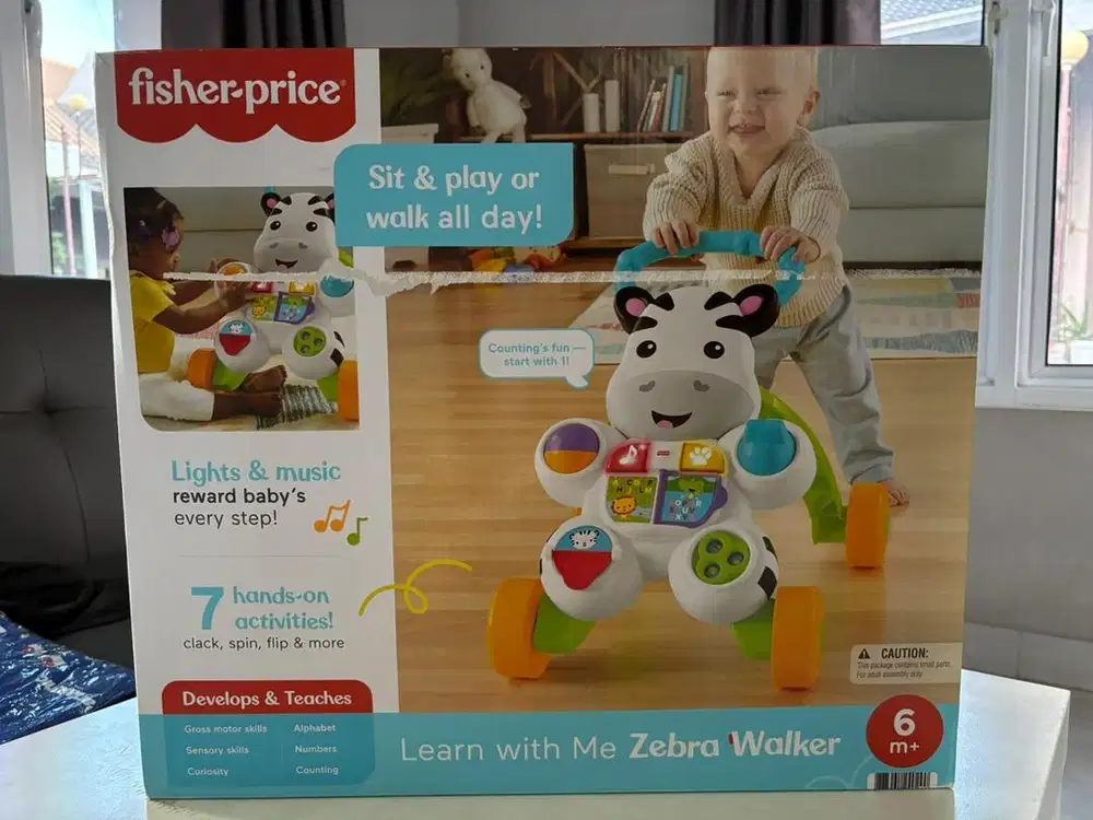 (BARU) FISHER PRICE PUSHWALKER PREWALKER ANAK BAYI