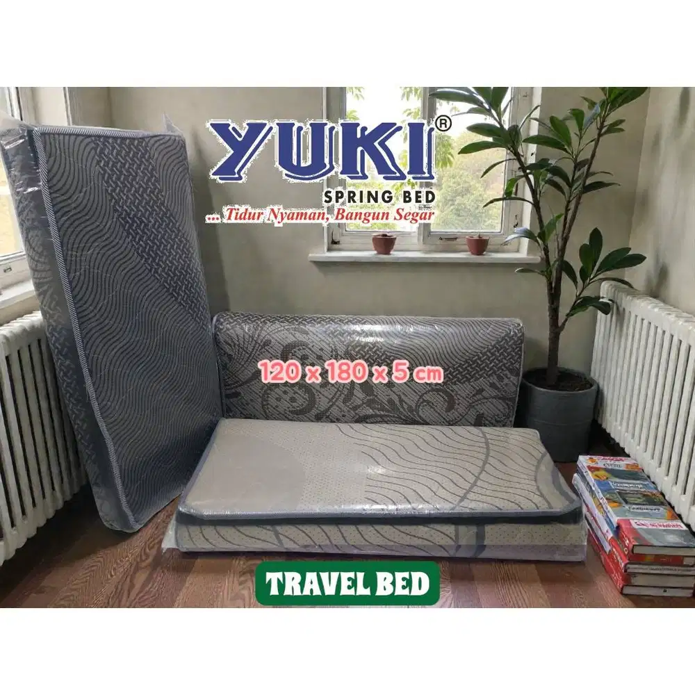 Travel Bed Kualitas Super Ukuran 120 x 180 x 5 cm