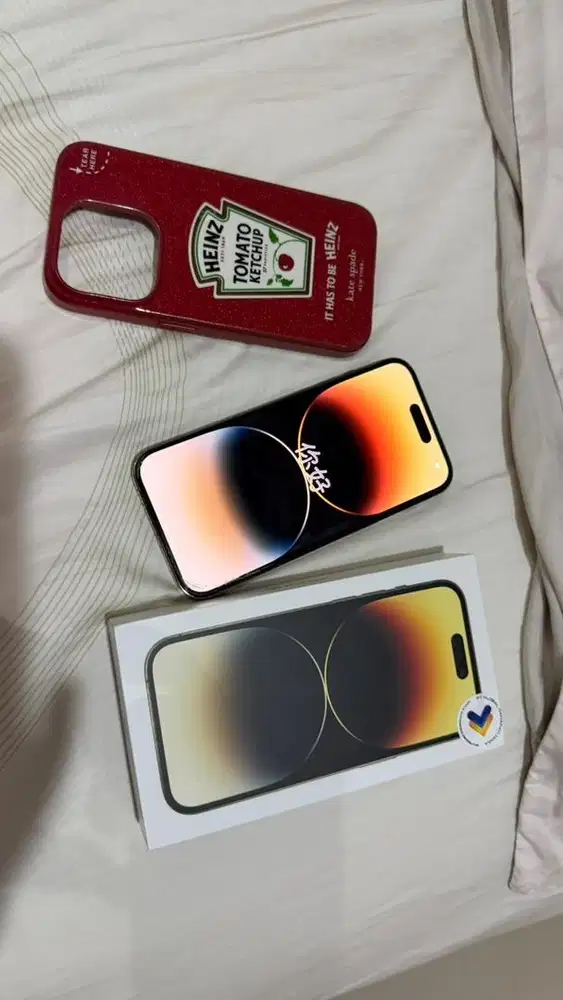 Iphone 14 pro 256 gb ex garansi resmi indo
