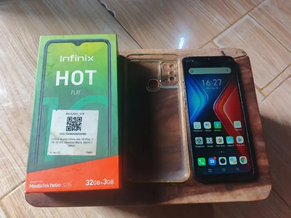 Bismillah jual Buu hp Infinix hot 10 play