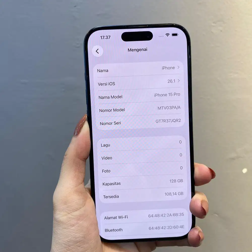 Iphone 15 pro 128 ibox