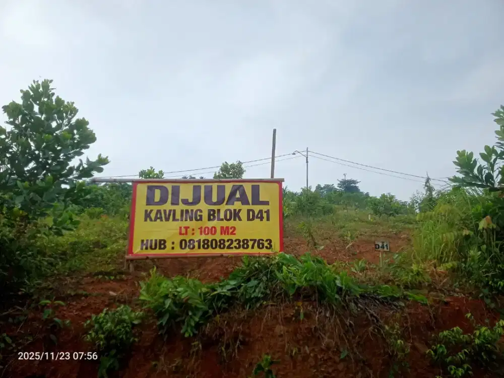 DIJUAL TANAH KAVLING