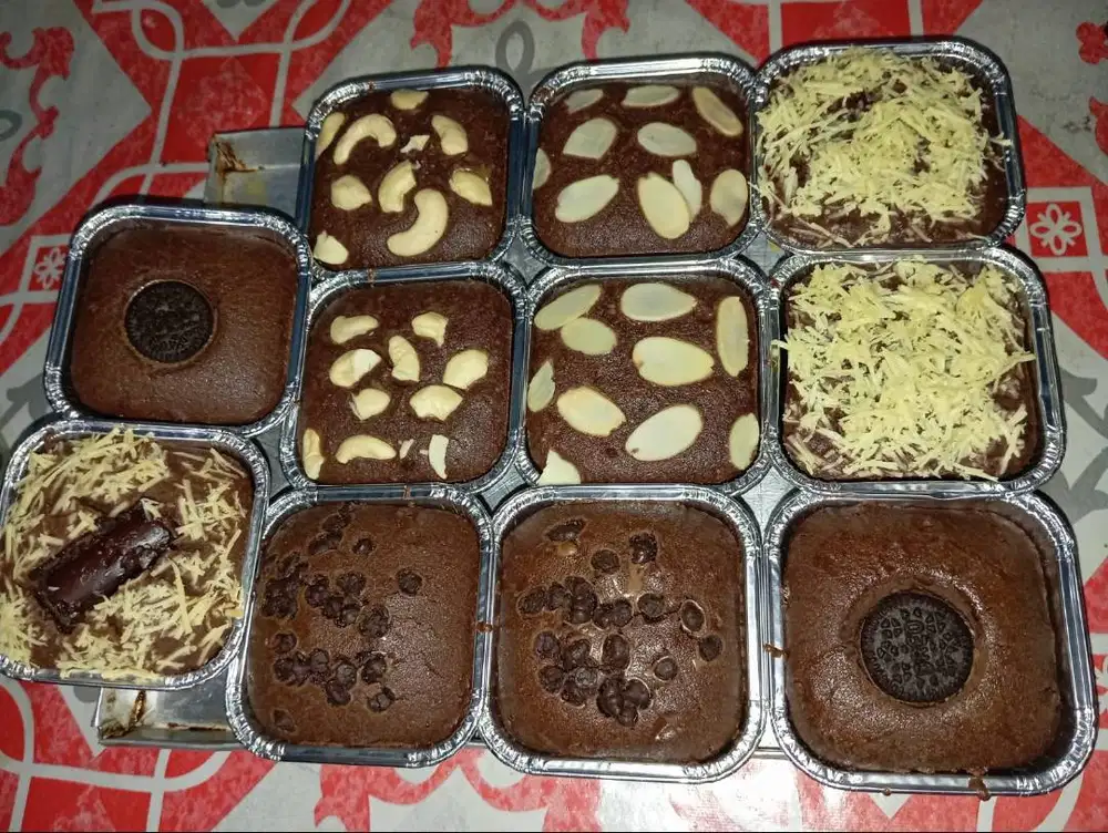 Kue Brownies Varian Rasa (Homemade)