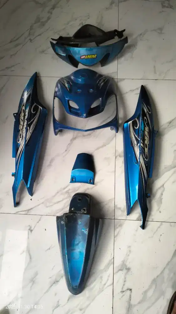 Jual body ori Mio smile warna biru