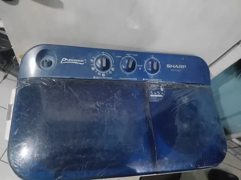 Mesin cuci merk Sharp 7,5 kg