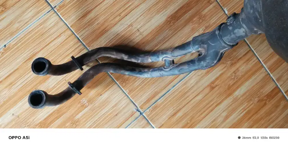 Header leher knalpot Yamaha R25