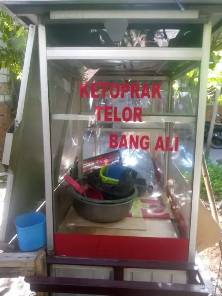 GEROBAK ETALASE BEKAS