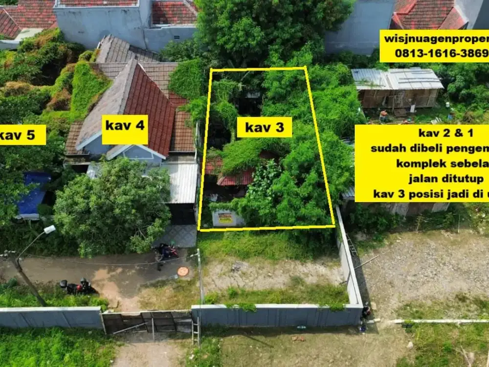 Dijual Cepat Taman Pulo Gebang dekat Tol Lingkar Timur dan Tol Kelapa Gading