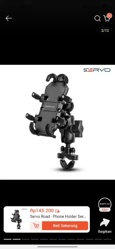 Phone Holder Motor (Baru | Harga sesuai Shopee)