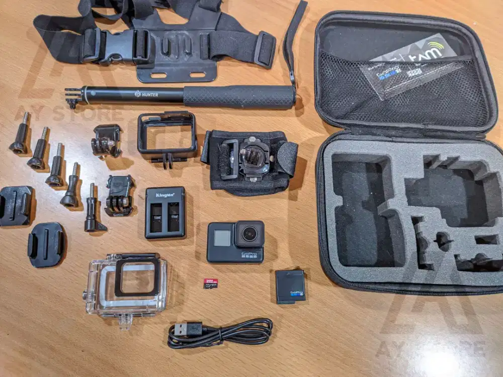 GoPro Hero 7 black mulus banyak bonus