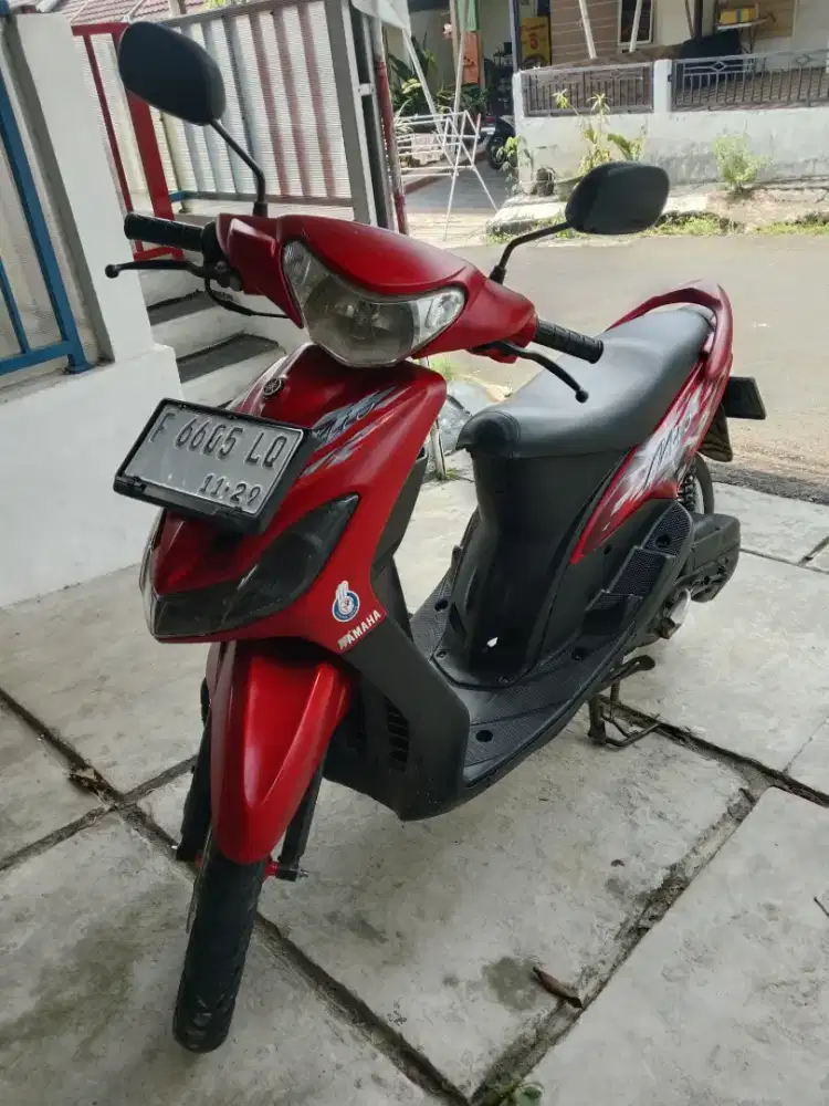 Yamaha Mio Smile 2009 Merah Marun Joss Apik