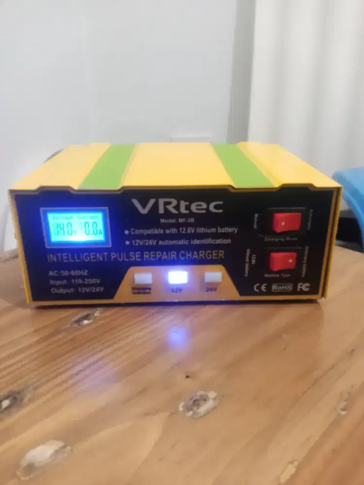 Charger Aki Vrtech Mobil dan Motor