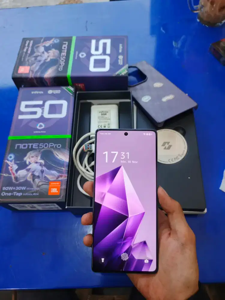 Infinix Note 50 Pro Ram 8+8/256 Fullset