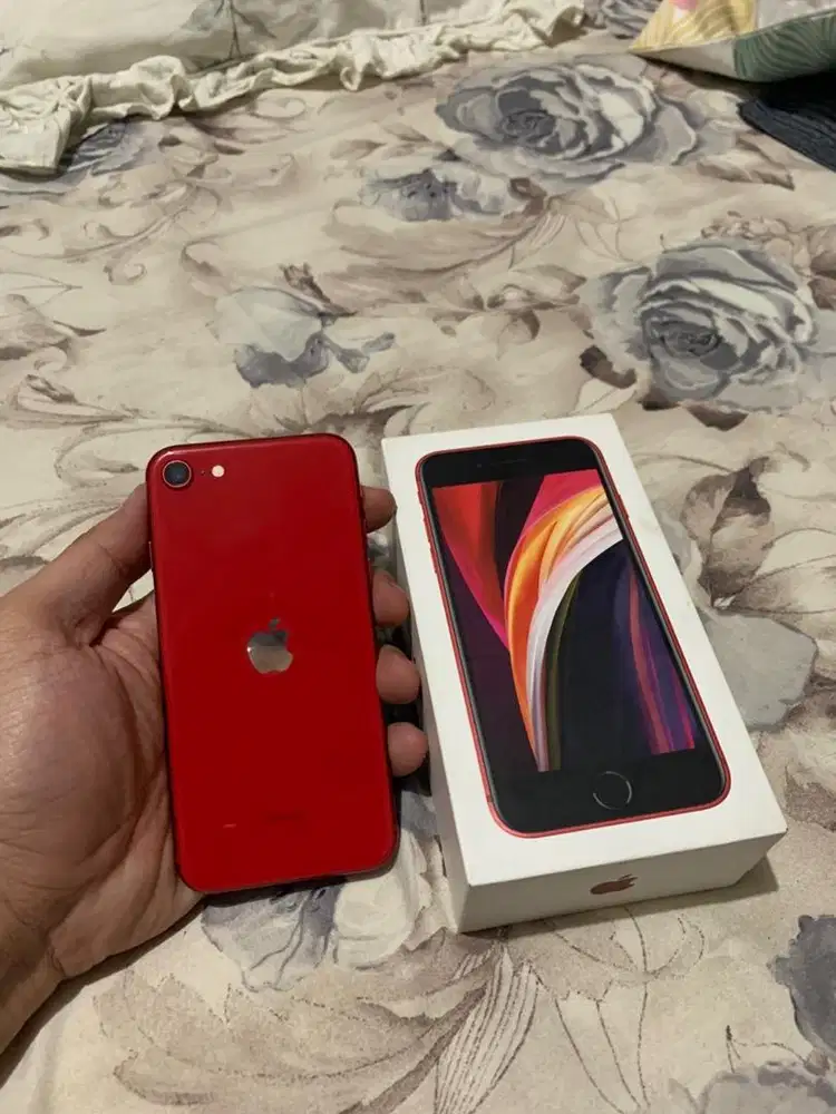 iPhone SE 2020 128GB Fullset No Minus ex iBox