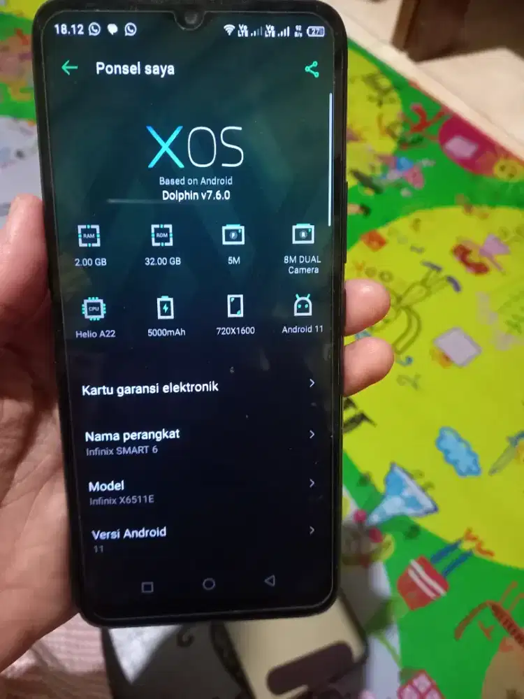 Hp infinix second 3/32