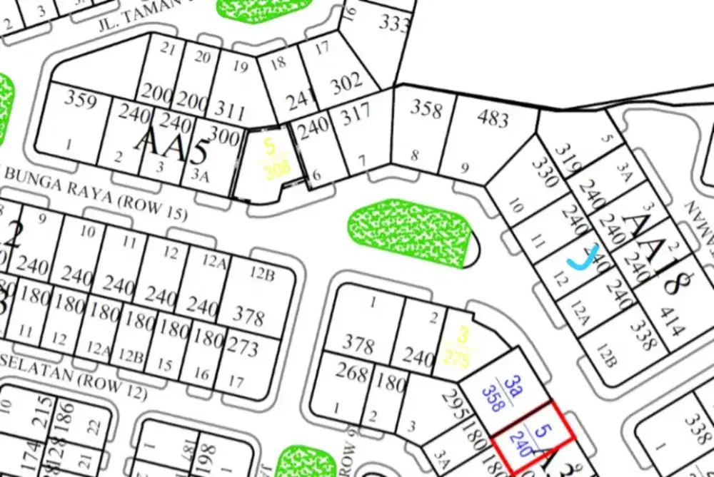 Kavling siap bangun di BSB SEMARANG untuk rumah graha taman bunga BSB
