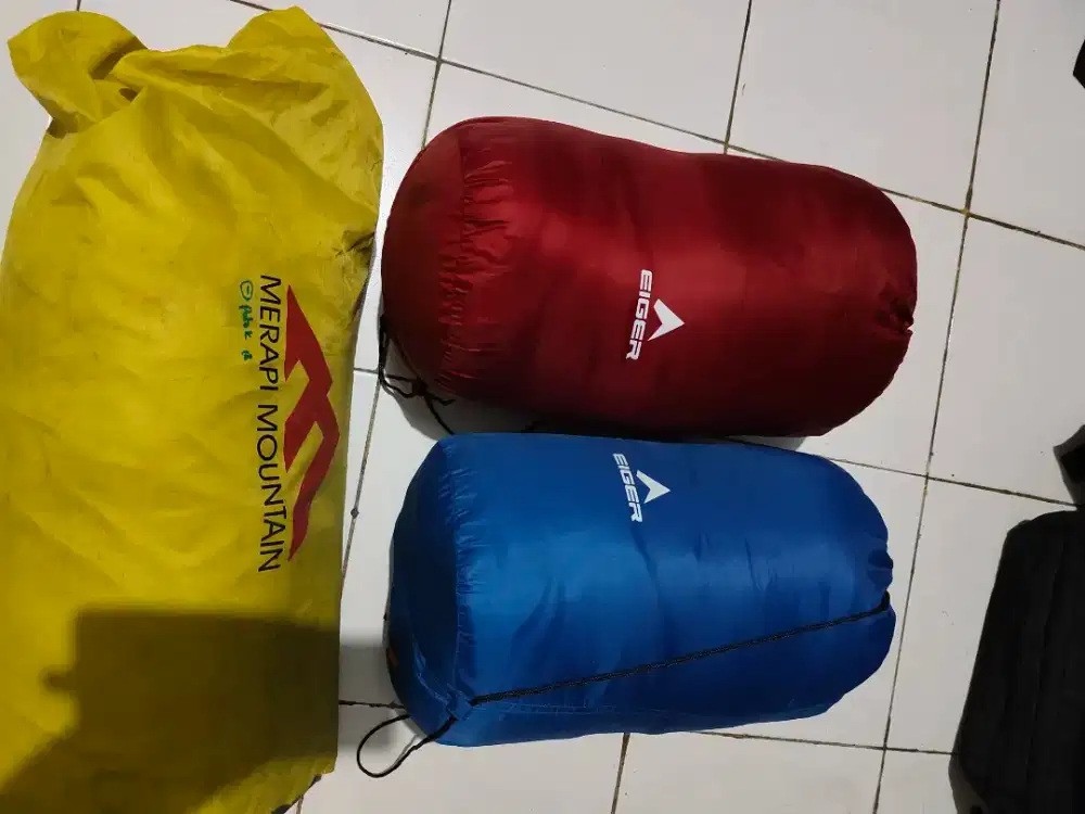 Tenda merapi mountain dan sliping bad eager