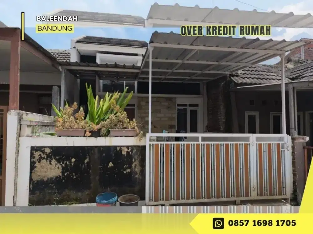 Take Over Rmh dkt Tol Buah Batu 59JT di Bojong Malaka Indah Bandung