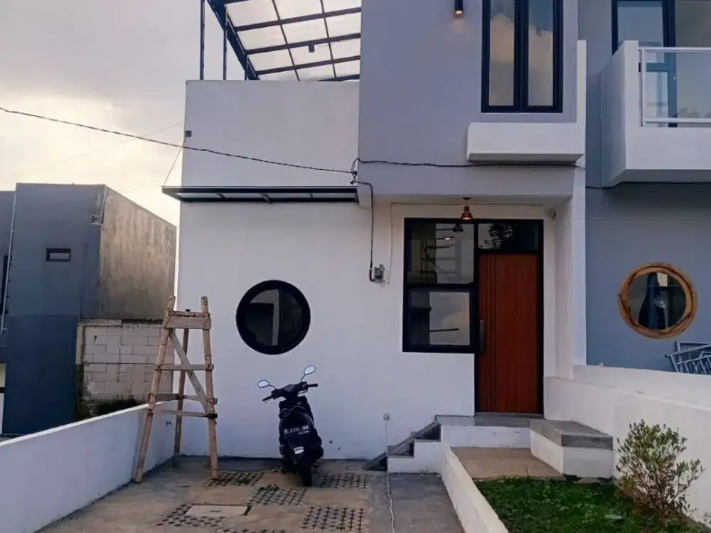 Rumah Baru Modern Asri dan Sejuk Di Cihanjuang Cimahi Gegerkalong Bandung Utara