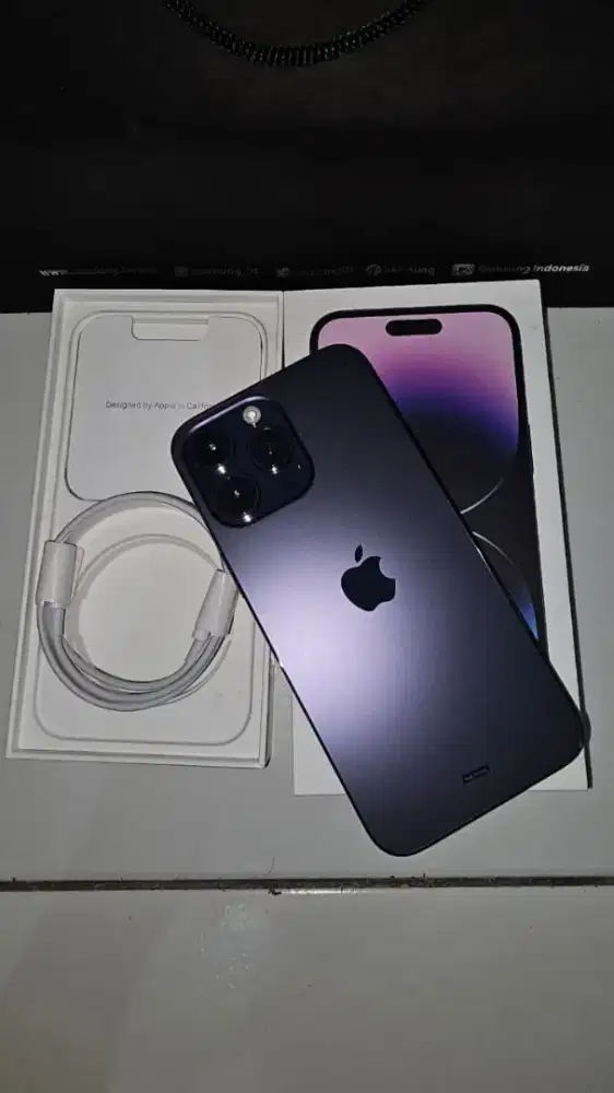 Iphone 14 ProMax ex IBOX 128GB fullset mulus