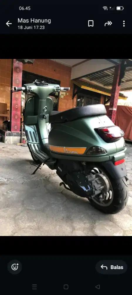 Vespa matic s125 tangan pertama