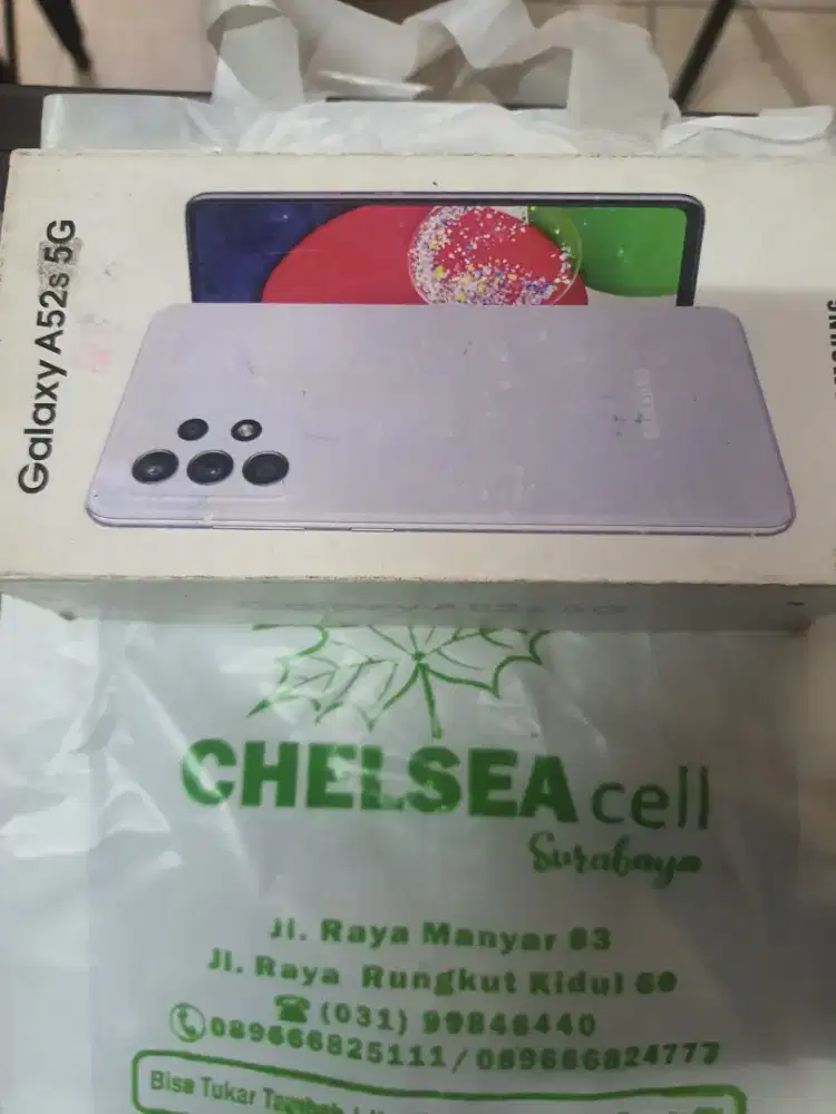 Murah hp samsung A52s 5G 8/256 lkp, bs TT