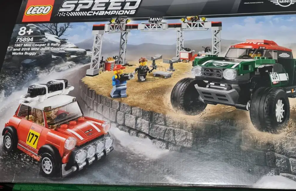 Lego Morris mini asli original