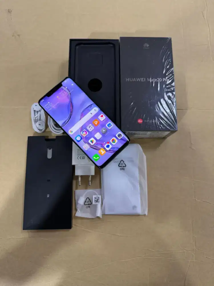 Huawei Mate 20 Pro 6/128GB Fullset Bonus Nano Memory 128GB Resmi