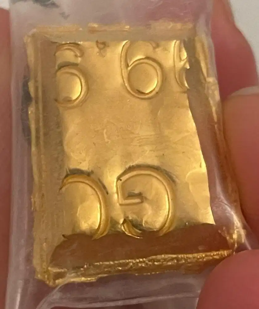 Emas MURNI London 99.9 - Potongan Logam Mulia