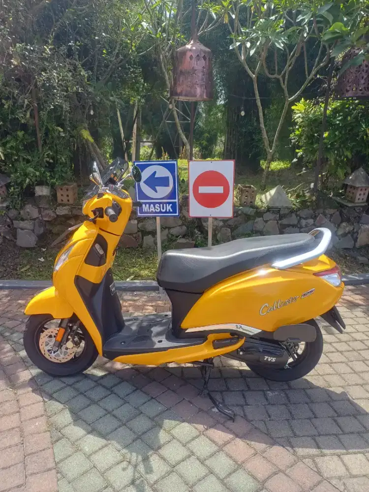 TVS Callisto 125 Premium Like New [ F sukabumi ]