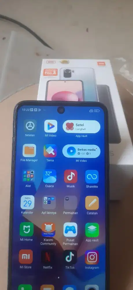 Murah.. Redni note 10s ram 8+3/128gb