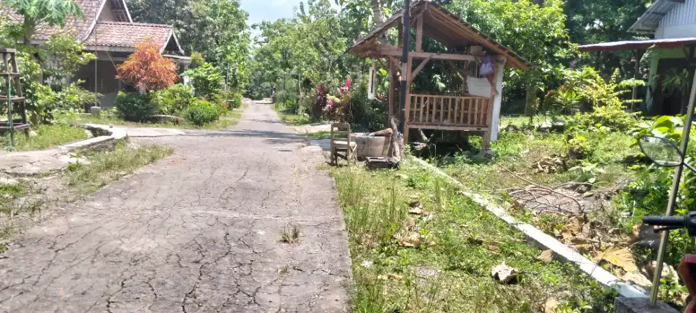 Jual tanah lokasi desa tempursari sambi byl lt 3000m hrg 400rb/m nego