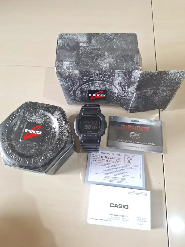 G-Shock Dw 5600BB