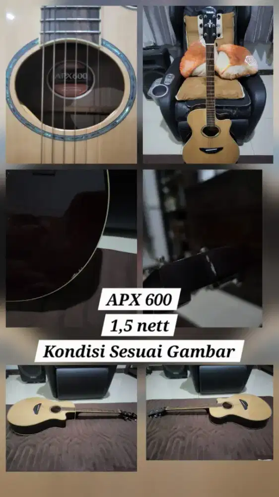 yamaha apx600 cort cm15r dan cort af60