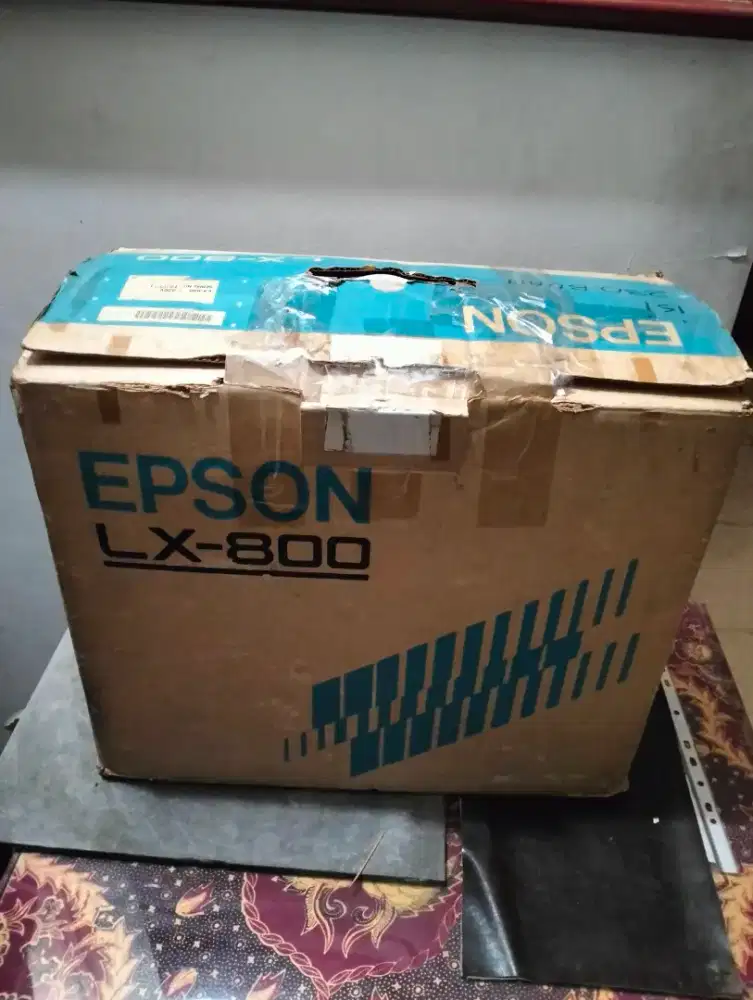 printer epson Lx800, box disket, stavol 600 VA